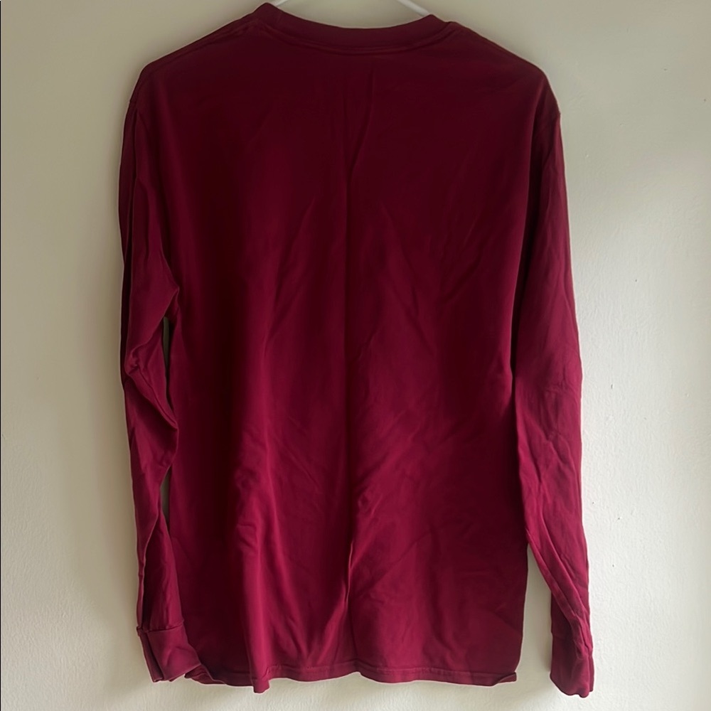 C9 by Champion Red Long Sleeve Tee Classic Crew Neck - Picture 2 of 2